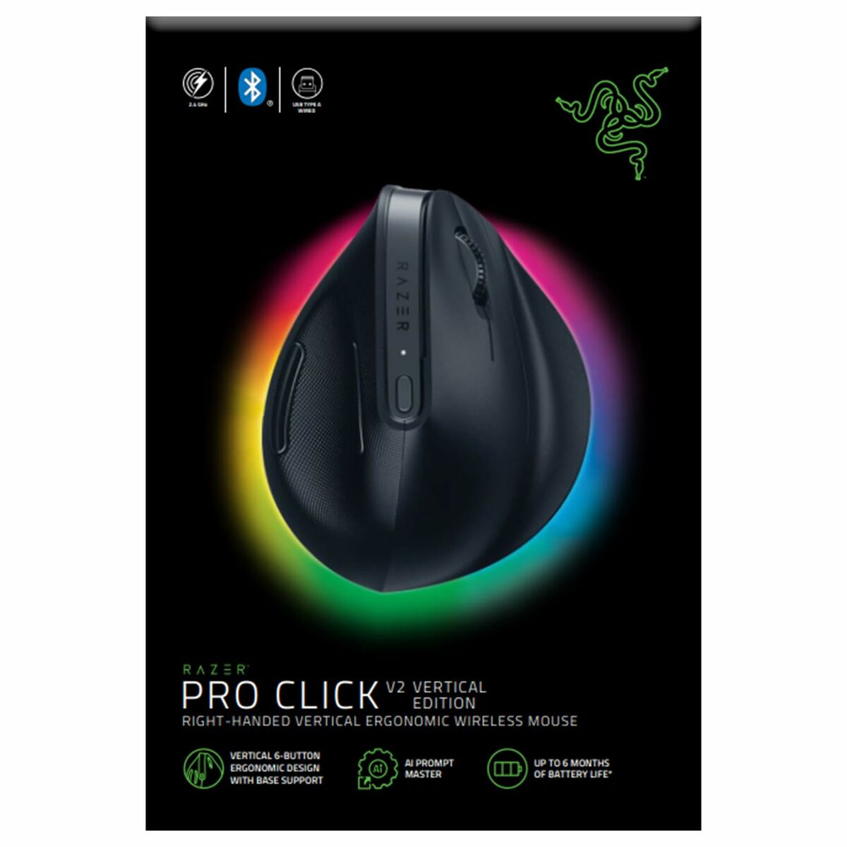 Afbeeldingen van Mouse Razer RZ01-05250100-R3G1 Black 30000 dpi