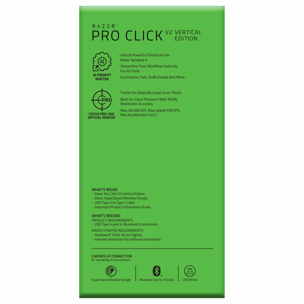 Afbeeldingen van Mouse Razer RZ01-05250100-R3G1 Black 30000 dpi