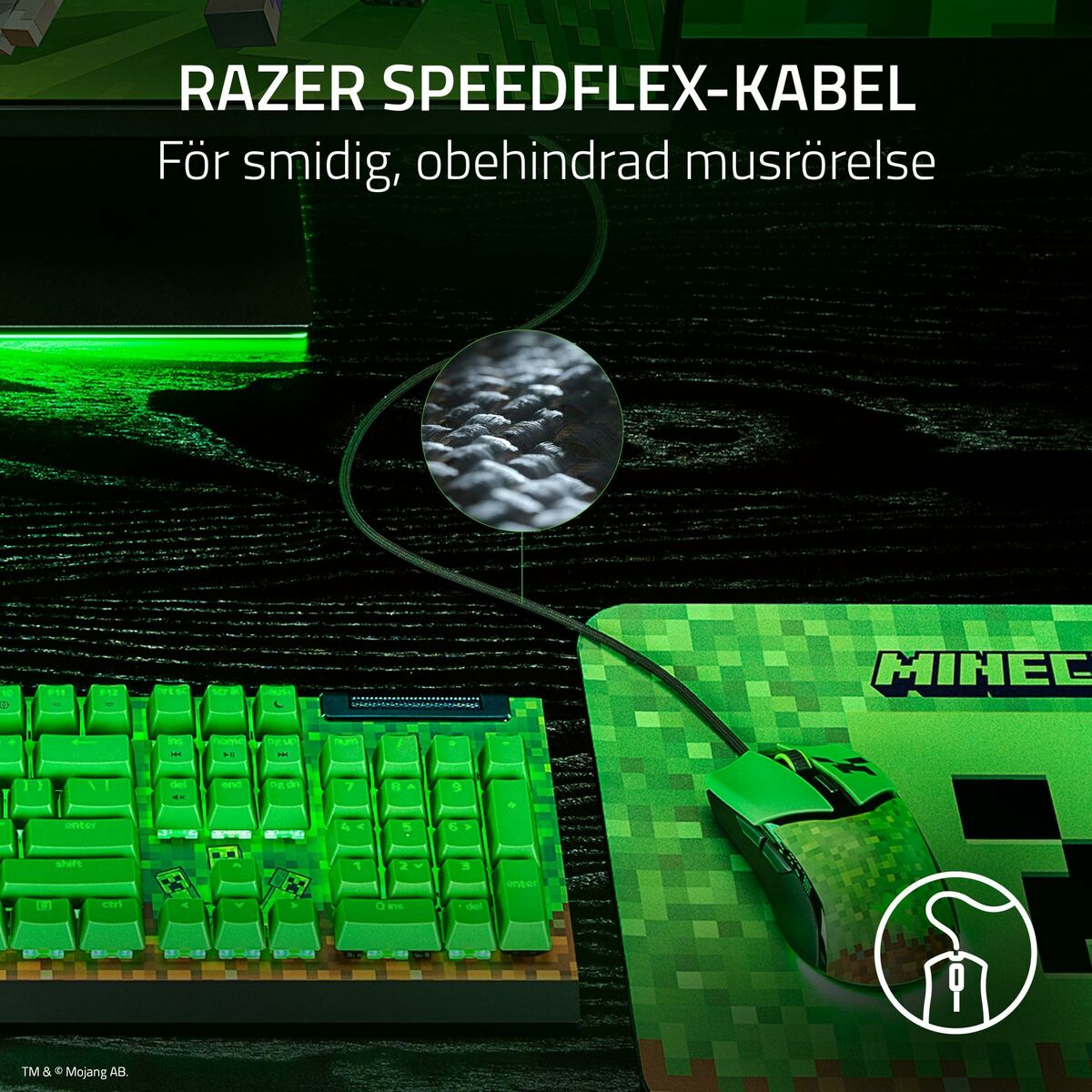 Picture of Mouse Razer RZ01-04650200-R3M1 Green 8500 dpi