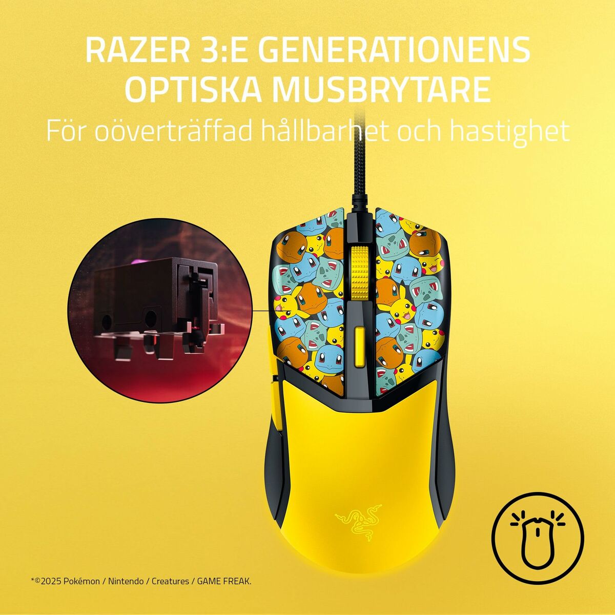 Afbeeldingen van Mouse Razer RZ01-04650400-R3M1 Black 8500 dpi