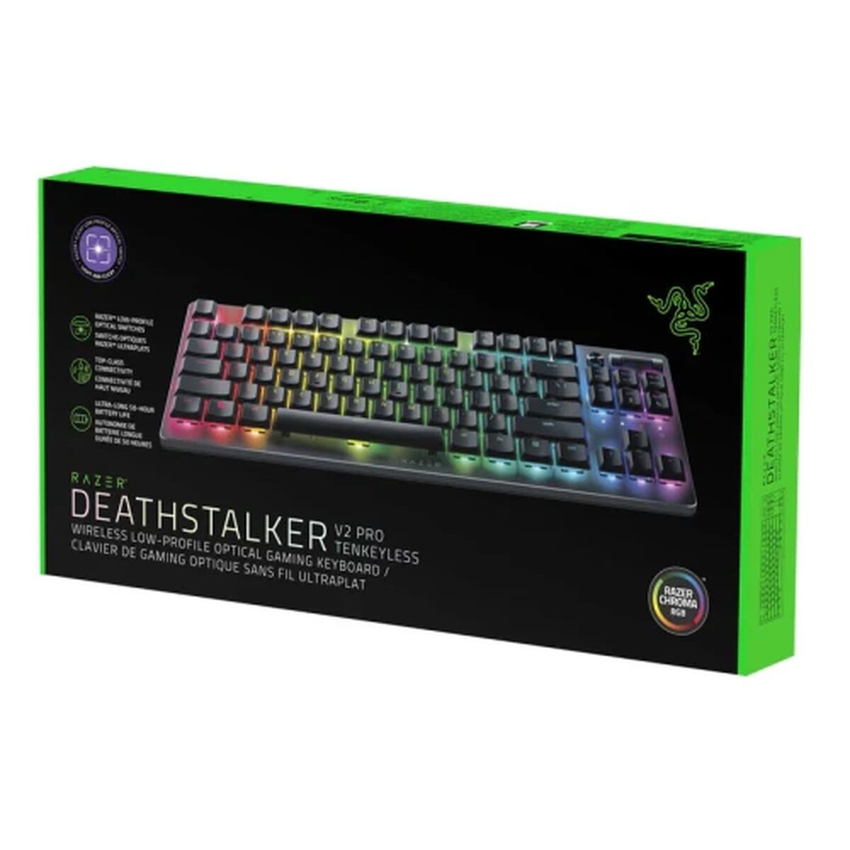 Picture of Wireless Keyboard Razer RZ03-04371100-R311 Black Spanish Qwerty