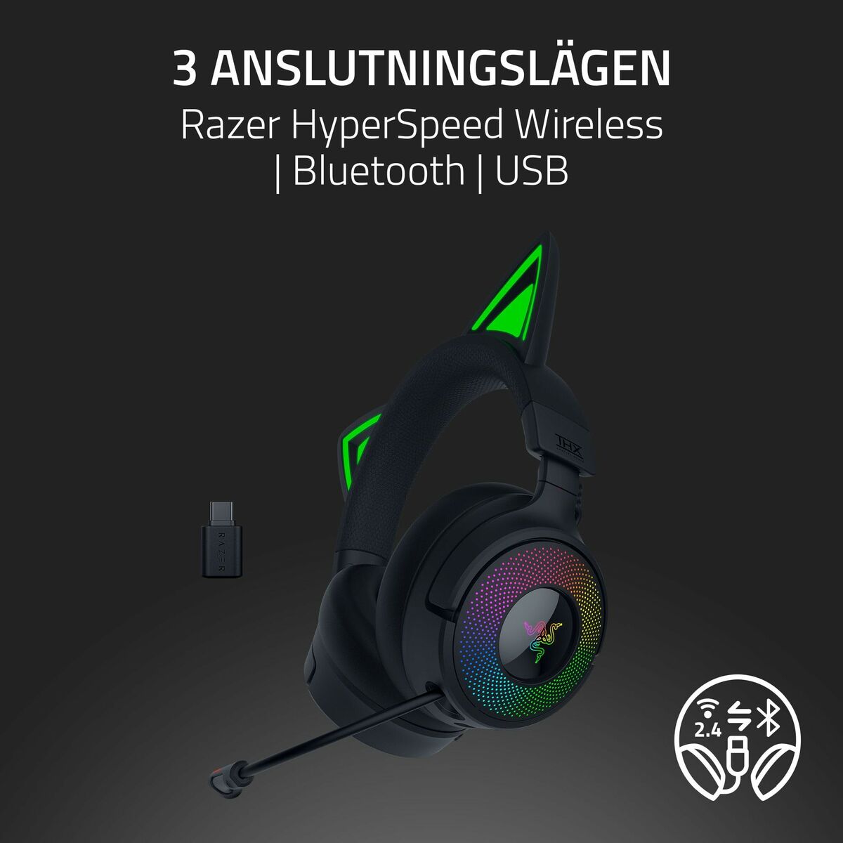 Picture of Headphones Razer RZ04-05170300-R3M1 Black