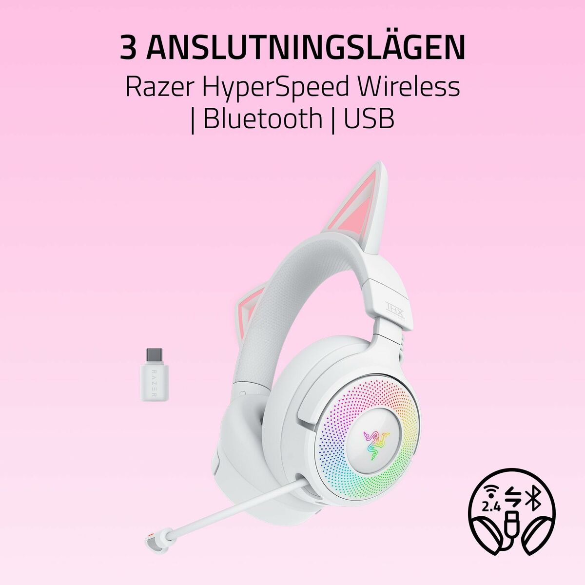 Picture of Headphones Razer RZ04-05170400-R3M1 White