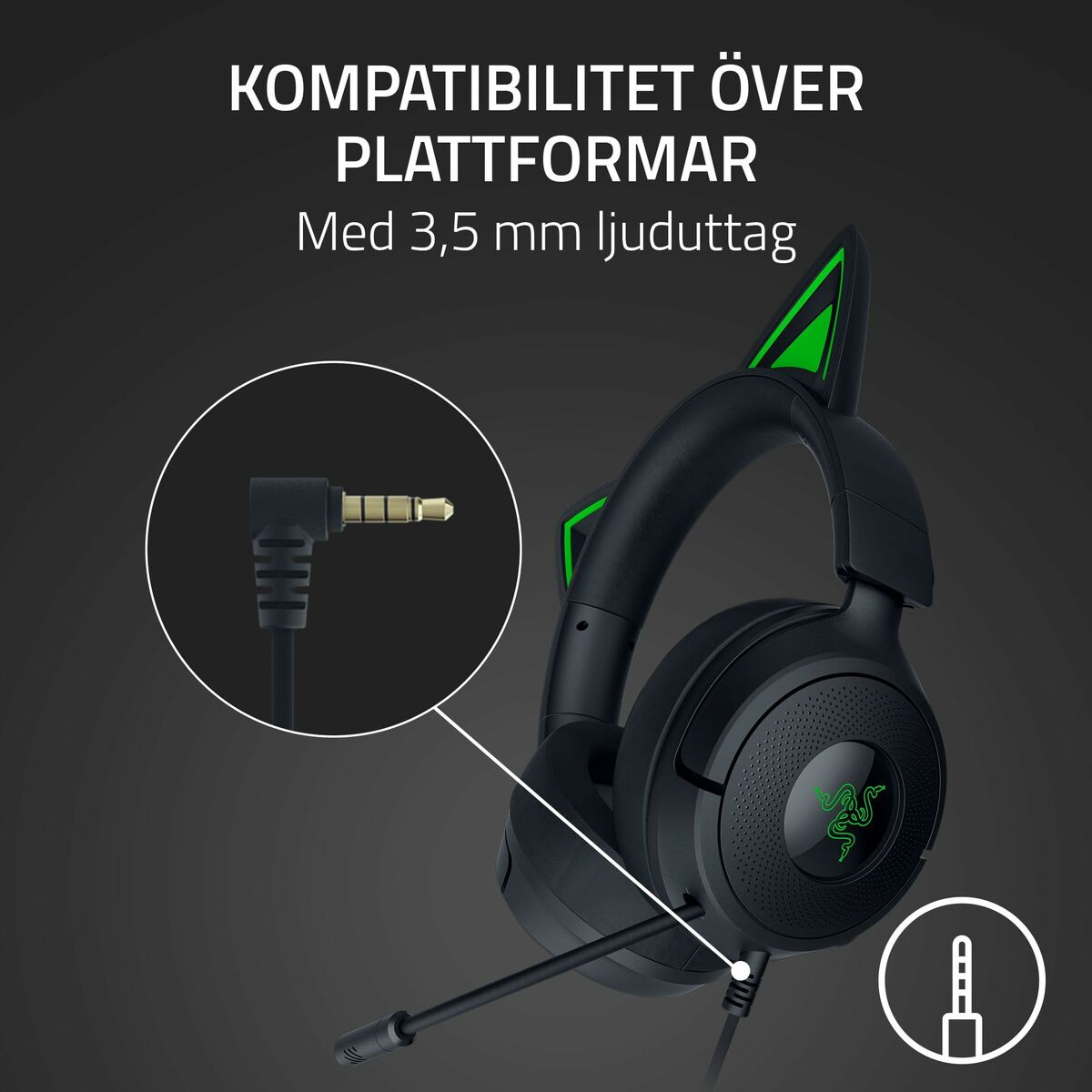 Picture of Headphones Razer RZ04-05350200-R3M1 Black