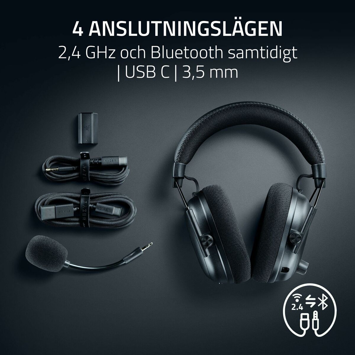 Headphones Razer RZ04-05400100-R3M1 Black
