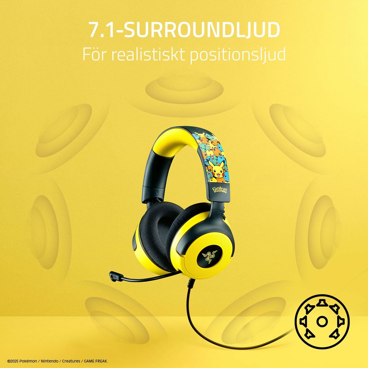 Picture of Headphones Razer RZ04-05180300-R3M1 Multicolour