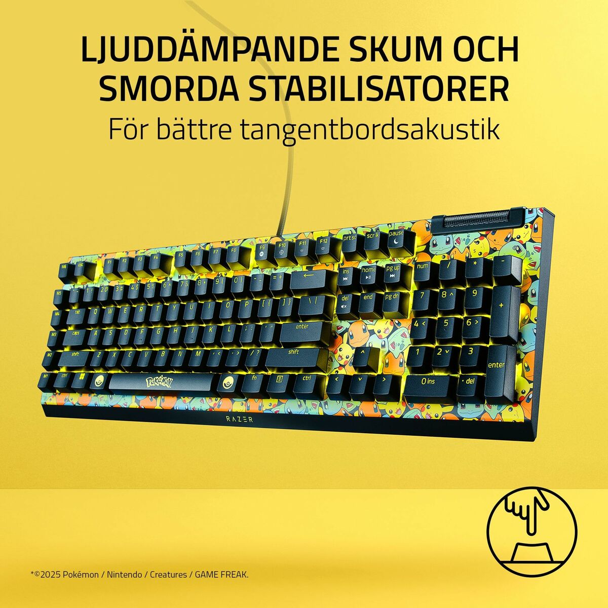 Picture of Keyboard Razer RZ03-04704200-R3M1 Black Qwerty US