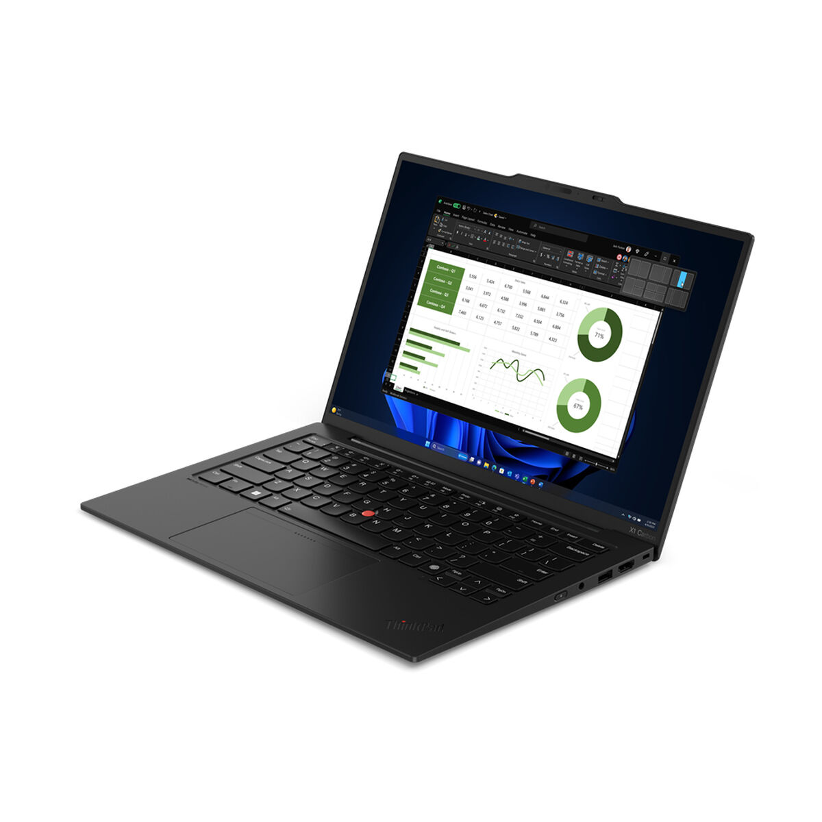 Afbeeldingen van Laptop Lenovo ThinkPad X1 21KC006JSP 14" Intel Core Ultra 7 155u 16 GB RAM 512 GB SSD Spanish Qwerty