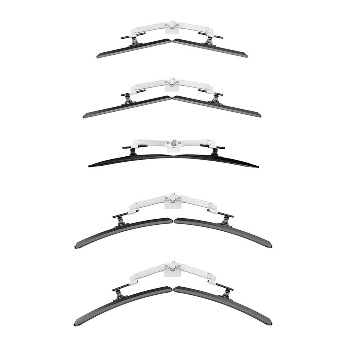 Afbeeldingen van Screen Table Support Neomounts DS65S-950WH2 34"