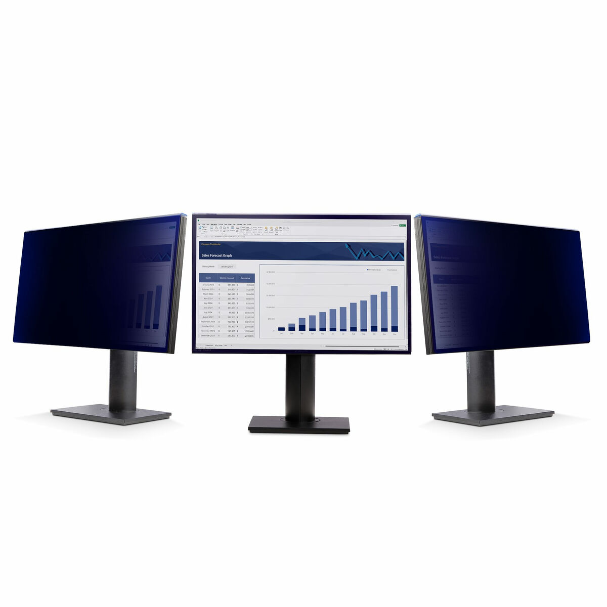 Afbeeldingen van HDMI Cable Startech 2769A-PRIVACY-SCREEN Black
