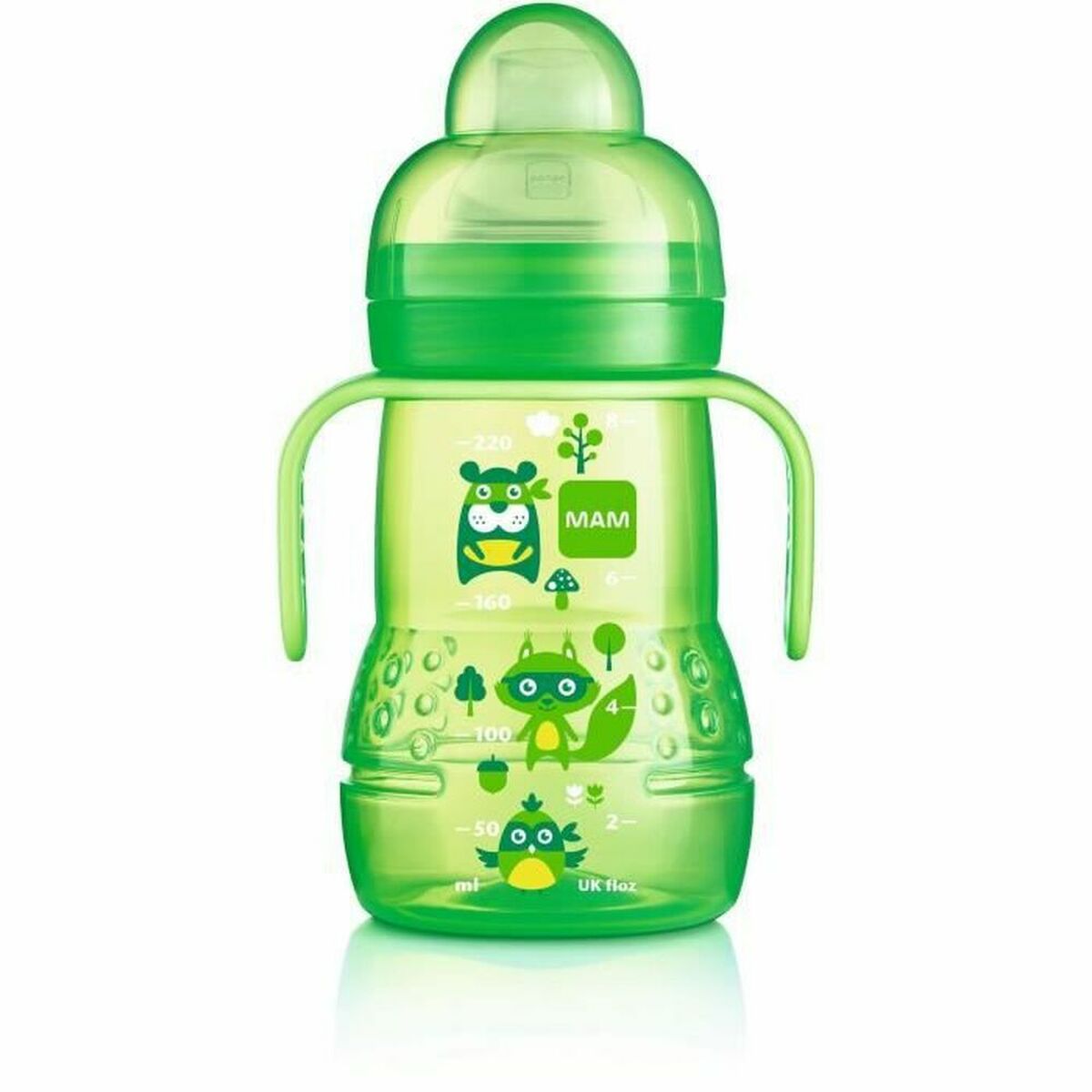 Babys flaske MAM Transition Grøn 220 ml