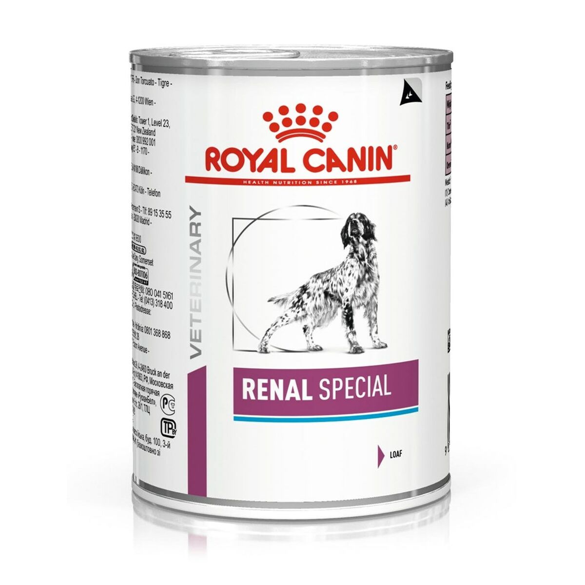 Alimentation humide Royal Canin Renal Special Poulet Saumon Cochon 410 g