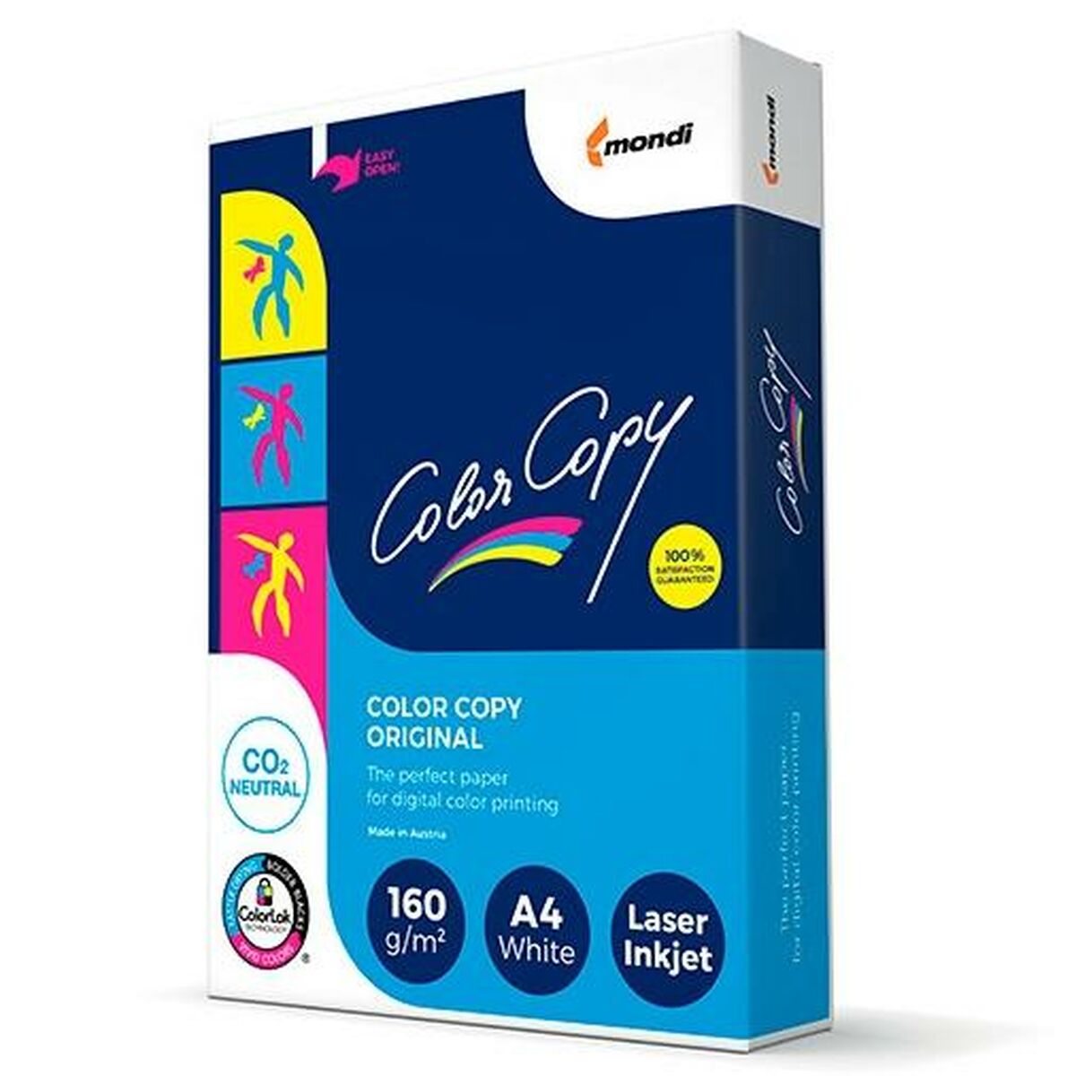 Afbeeldingen van Printer Paper Color Copy White A4 250 Sheets (5 Units)