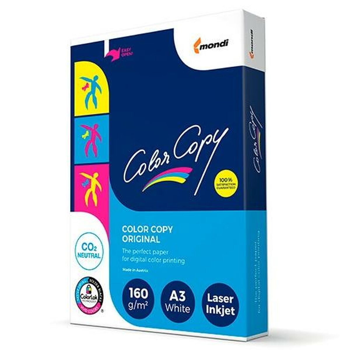 Afbeeldingen van Printer Paper Color Copy White A3 250 Sheets (5 Units)