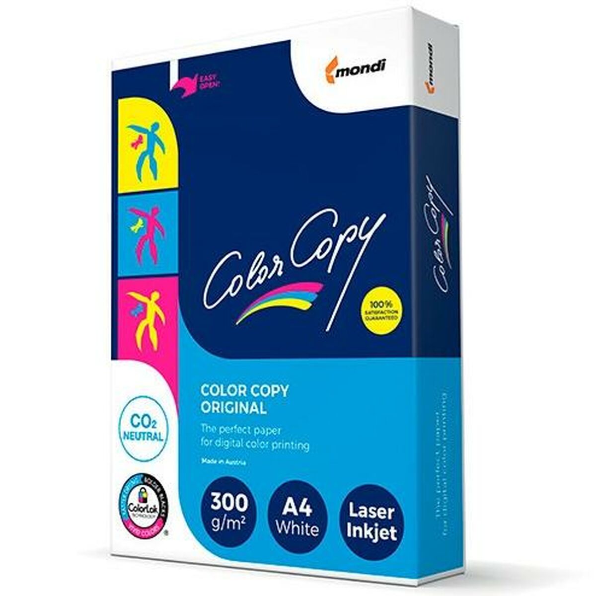 Afbeeldingen van Printer Paper Color Copy Original White A4 125 Sheets (5 Units)