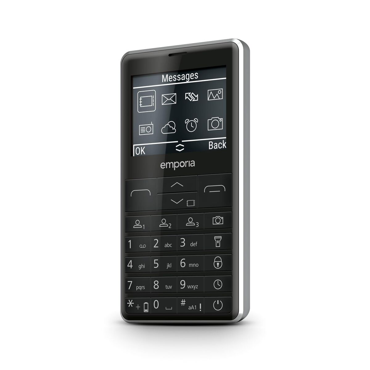Bild von Mobile telephone for older adults emporia Black