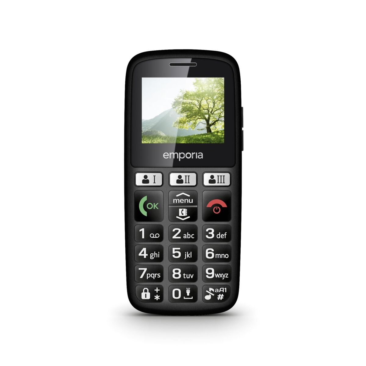 Obrazek Mobile telephone for older adults emporia HAPPY E30.v3 Black