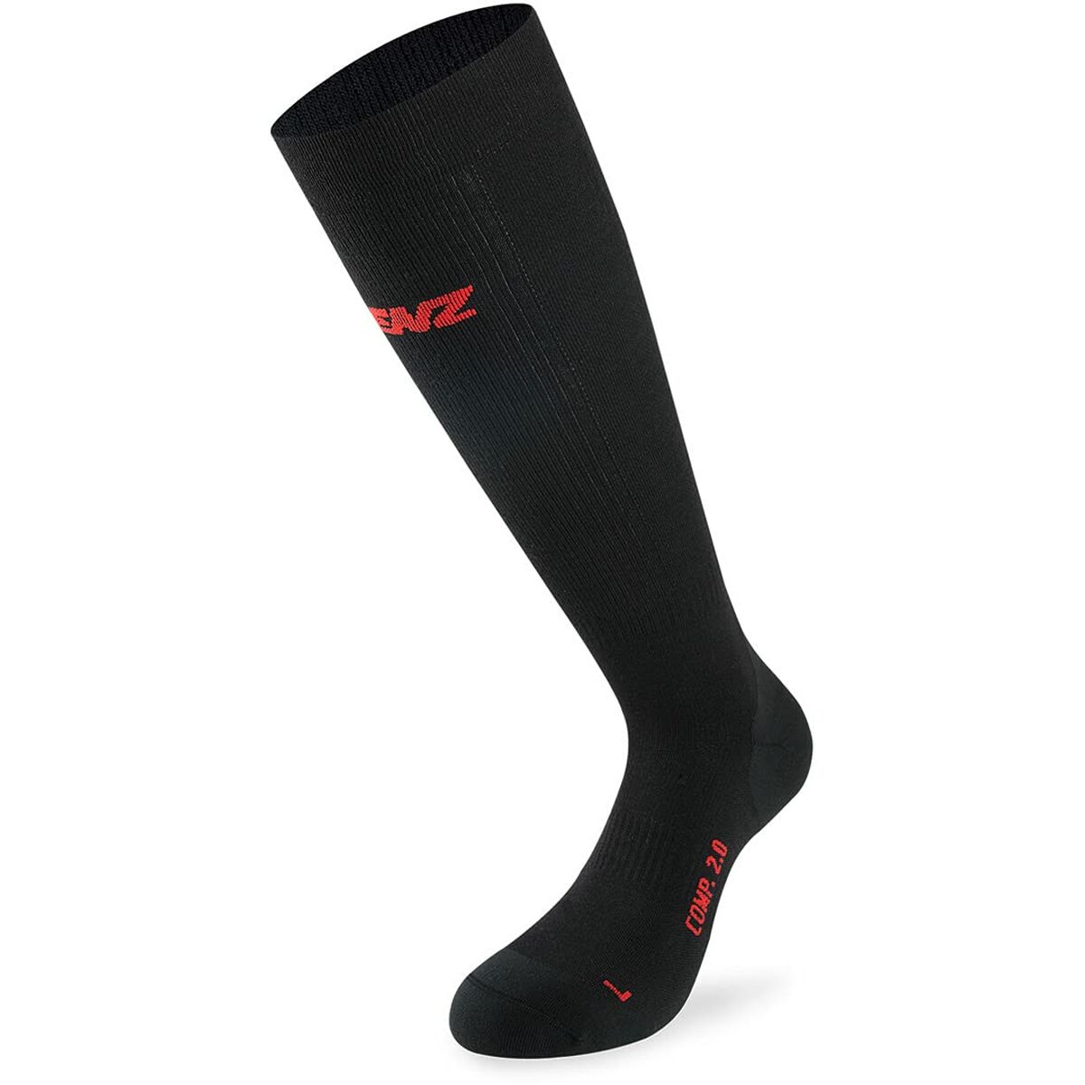 Image secondaire de Chaussettes de Contention Lenz Compression socks 4.0 Rouge