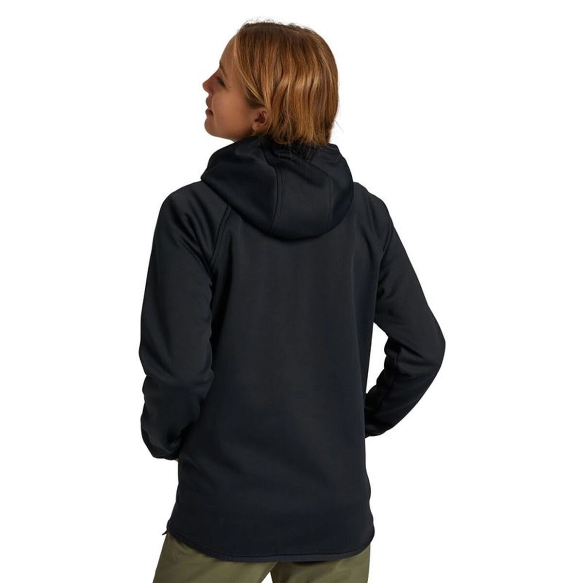 Herenhoodie Burton Crown Weatherproof Pullover Fleece Zwart