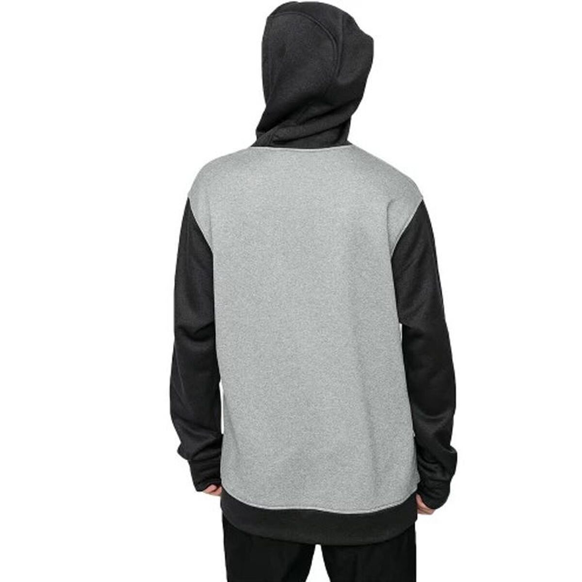 Herenhoodie Burton Oak Full-Zip Zwart