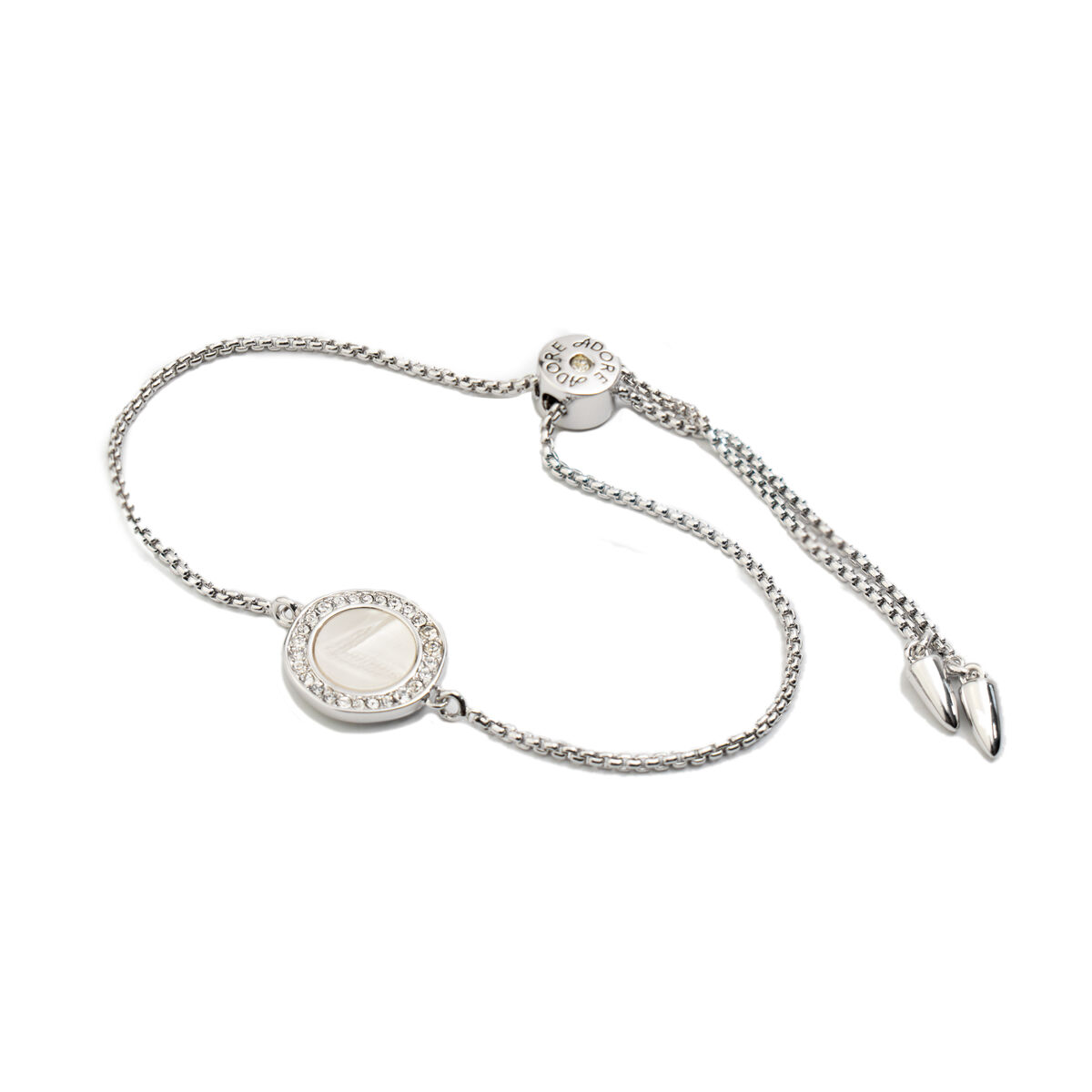 Bracelet Femme Adore 5489646 Métal Blanc (6 cm)