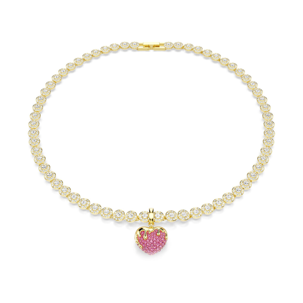 Sieraad Dames Swarovski 5742953 Roze Gouden