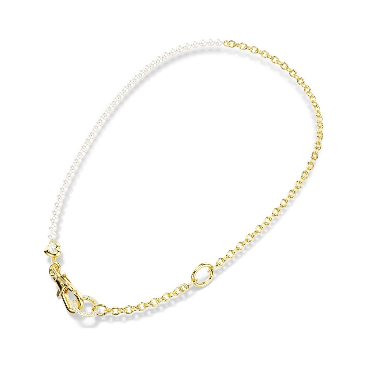Ketting Dames Swarovski 5742961 Wit Gouden