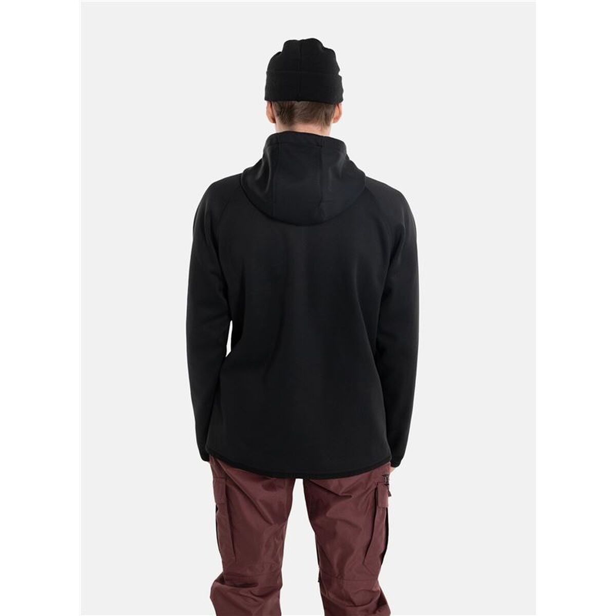 Herenhoodie Burton Crown Zwart