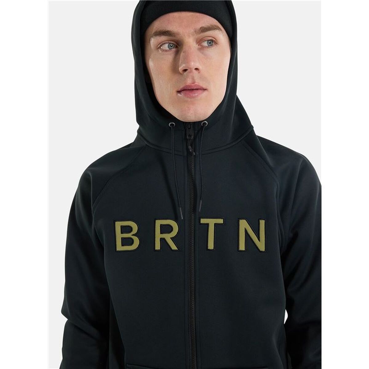 Herenhoodie Burton Crown Zwart