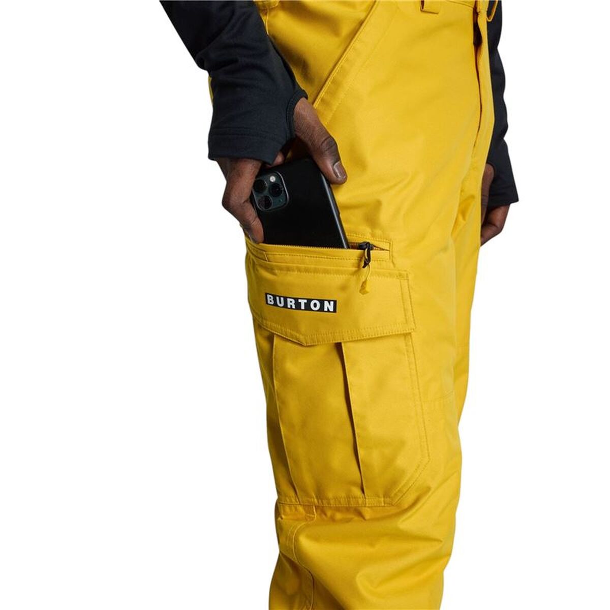 Ski Trousers Burton Cargo Regular Yellow Men