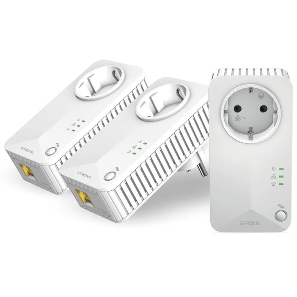 Picture of PLC Adapter STRONG POWERLINE 600 TRIPLE PACK