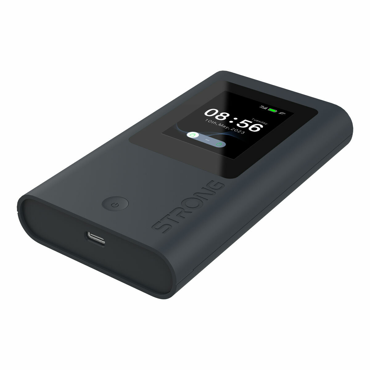 Afbeeldingen van Router STRONG 5GMIFIAX1800 Black USB USB-C 3.2 Gen 1 (3.1 Gen 1) Wi-Fi