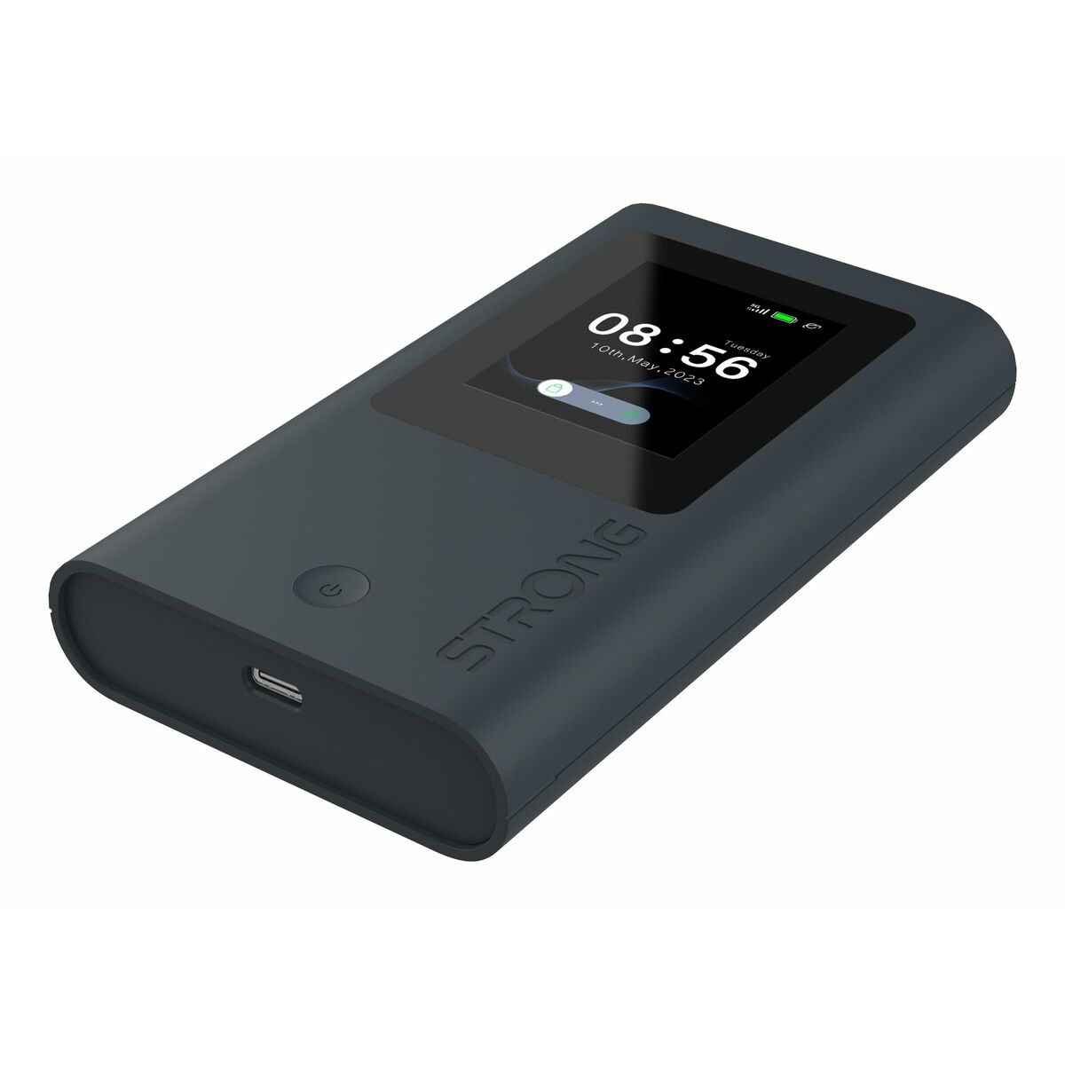 Afbeeldingen van Router STRONG 5GMIFIAX1800 Black USB USB-C 3.2 Gen 1 (3.1 Gen 1) Wi-Fi
