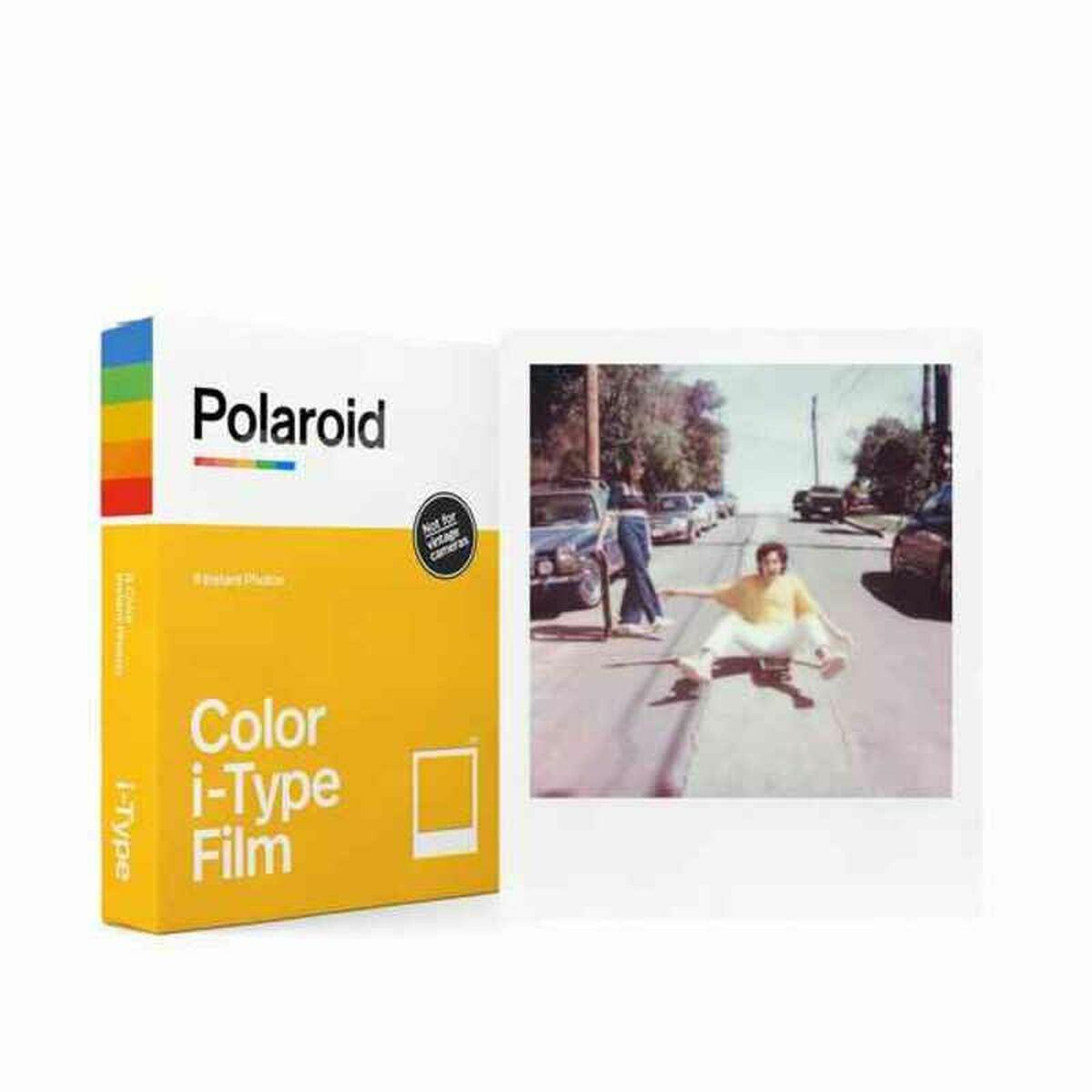 Στιγμιαία Φωτογραφική Ταινία Polaroid Film i-Type Με Χρώμα