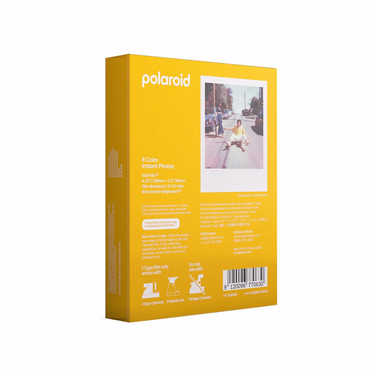 Afbeeldingen van Instant Photographic Film Polaroid Film i-Type Coloured