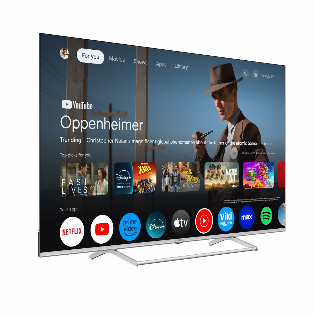 Immagine di Smart TV STRONG SRT65UG8773C 65" 4K Ultra HD HDR QLED