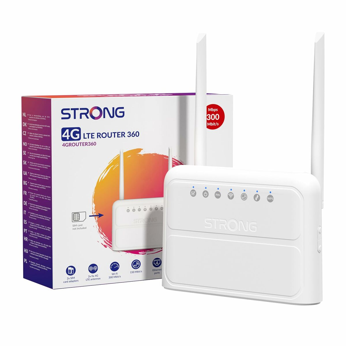 Immagine di USB Cable STRONG 4GROUTER360 White RJ45 LTE