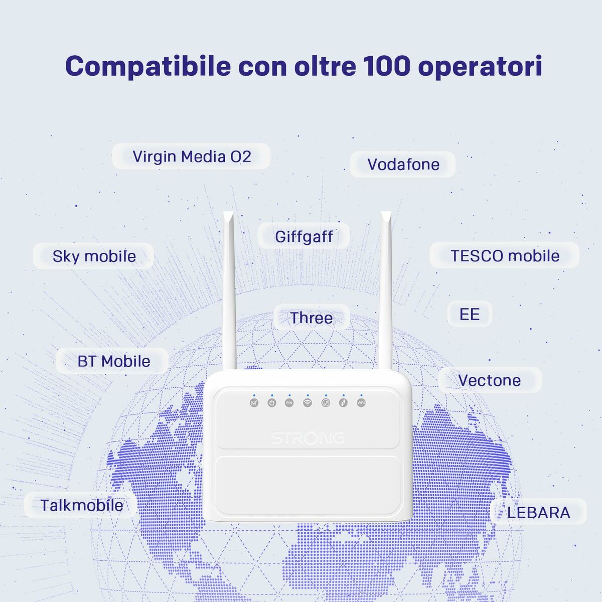Immagine di USB Cable STRONG 4GROUTER360 White RJ45 LTE
