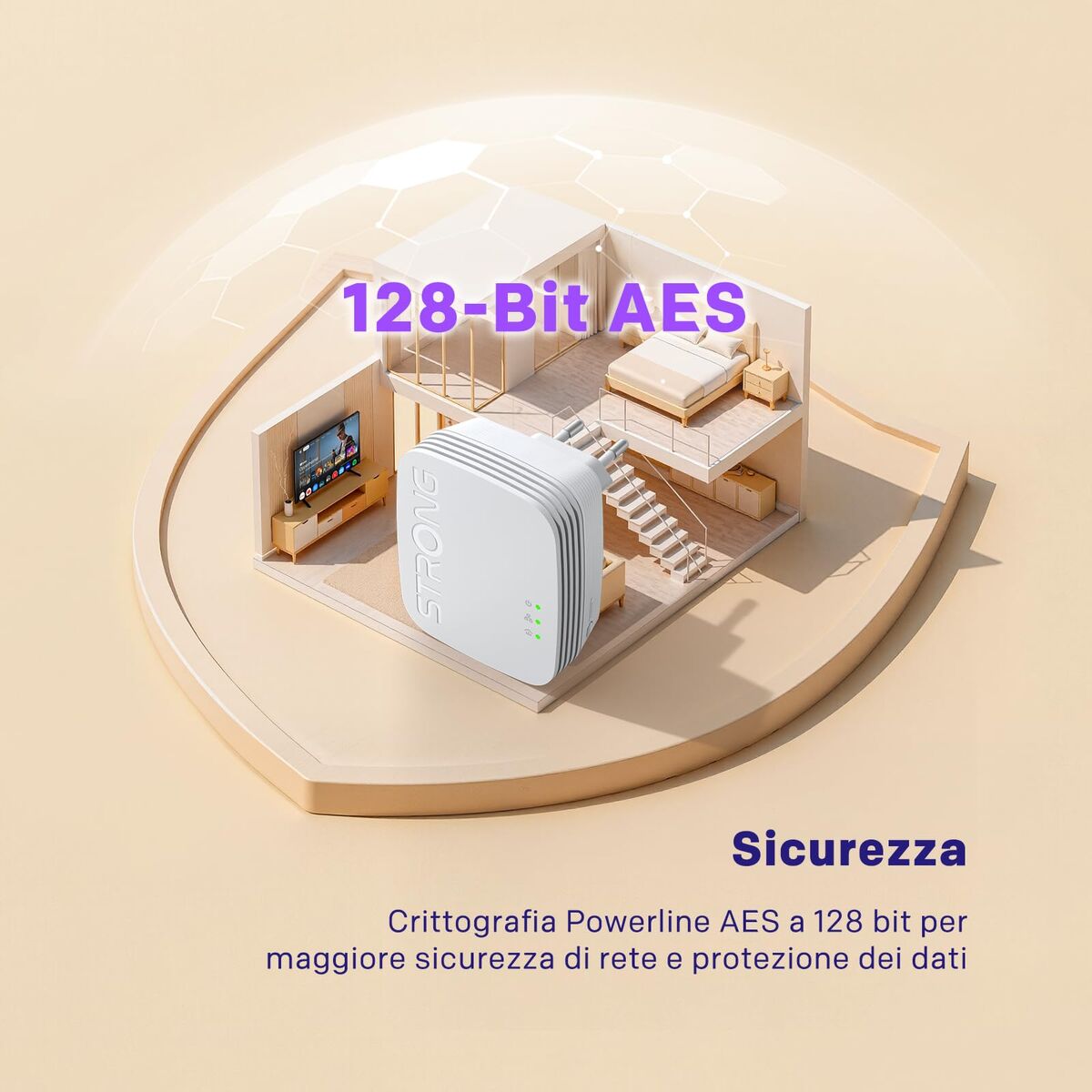 Bild von PLC Adapter STRONG PL600MDUO