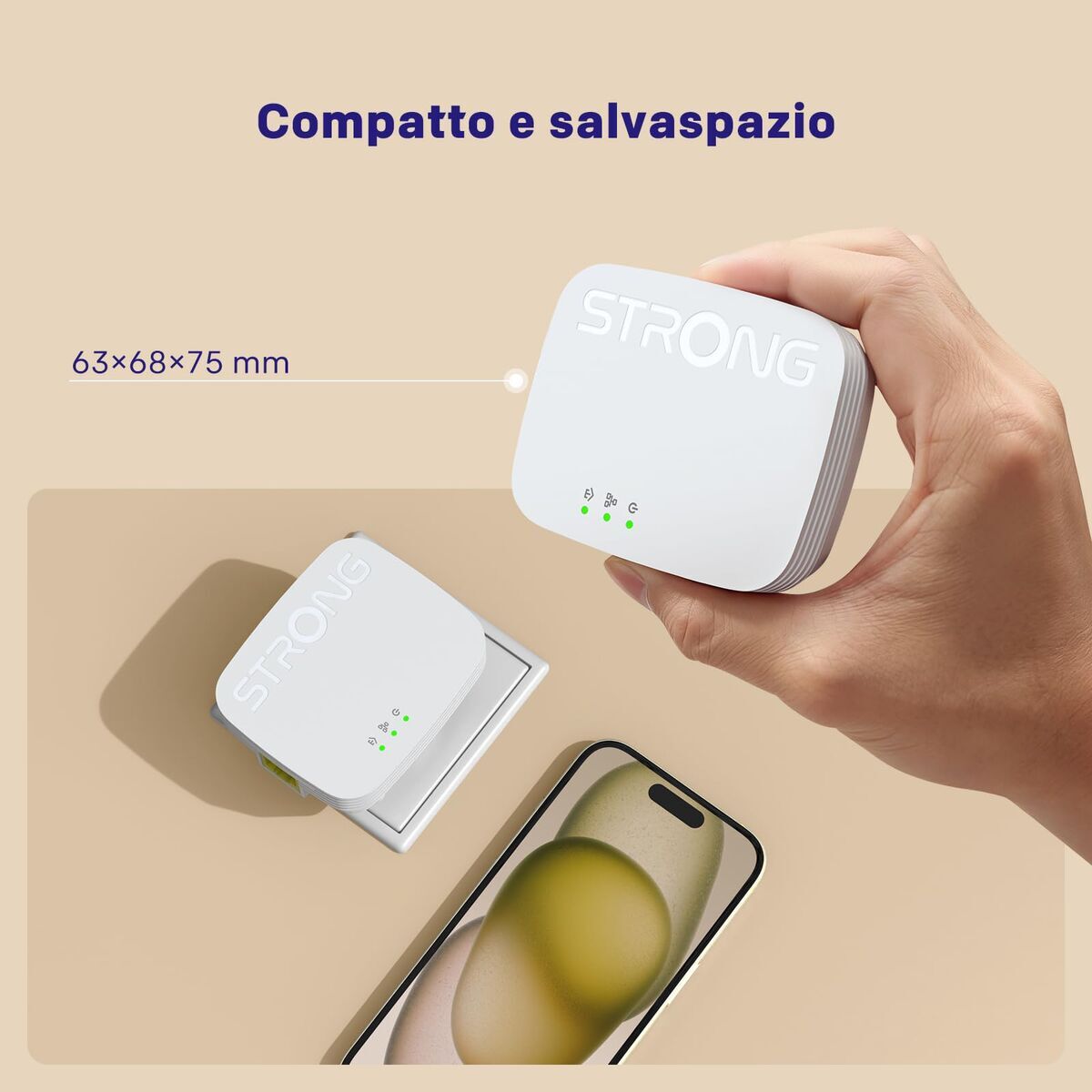 Bild von PLC Adapter STRONG PL600MDUO