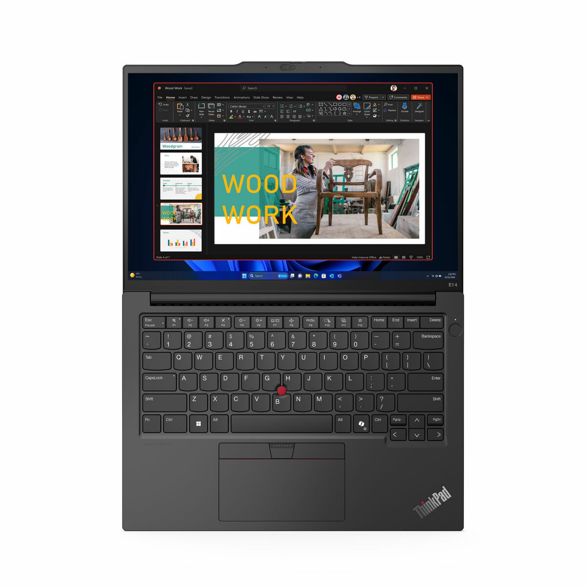 Image de Ordinateur Portable Lenovo 21M70008SP 14" Intel Core Ultra 5 125U 8 GB RAM 256 GB SSD Espagnol Qwerty