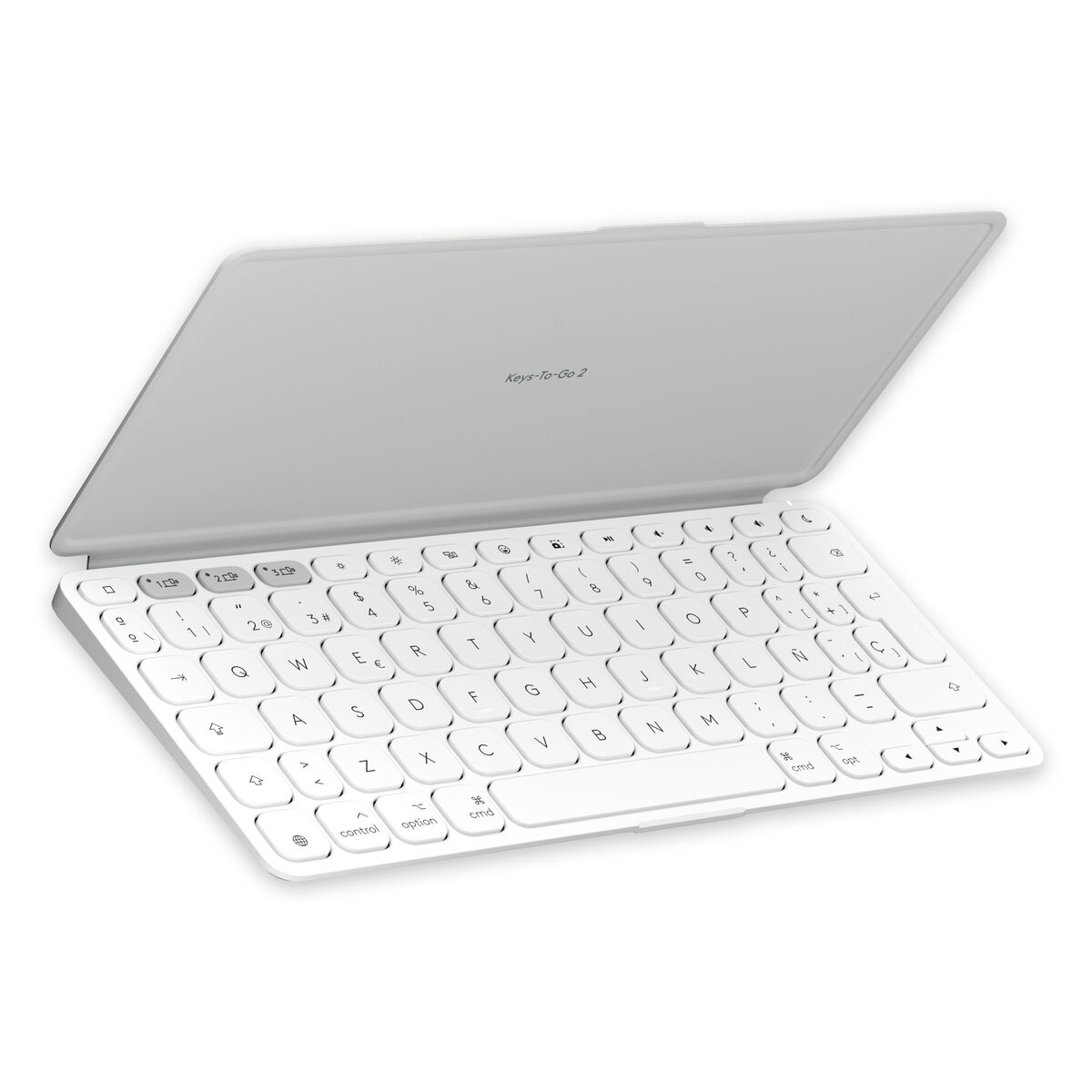 Afbeeldingen van Bluetooth Keyboard Logitech 920-013011 Spanish Qwerty Grey White/Grey
