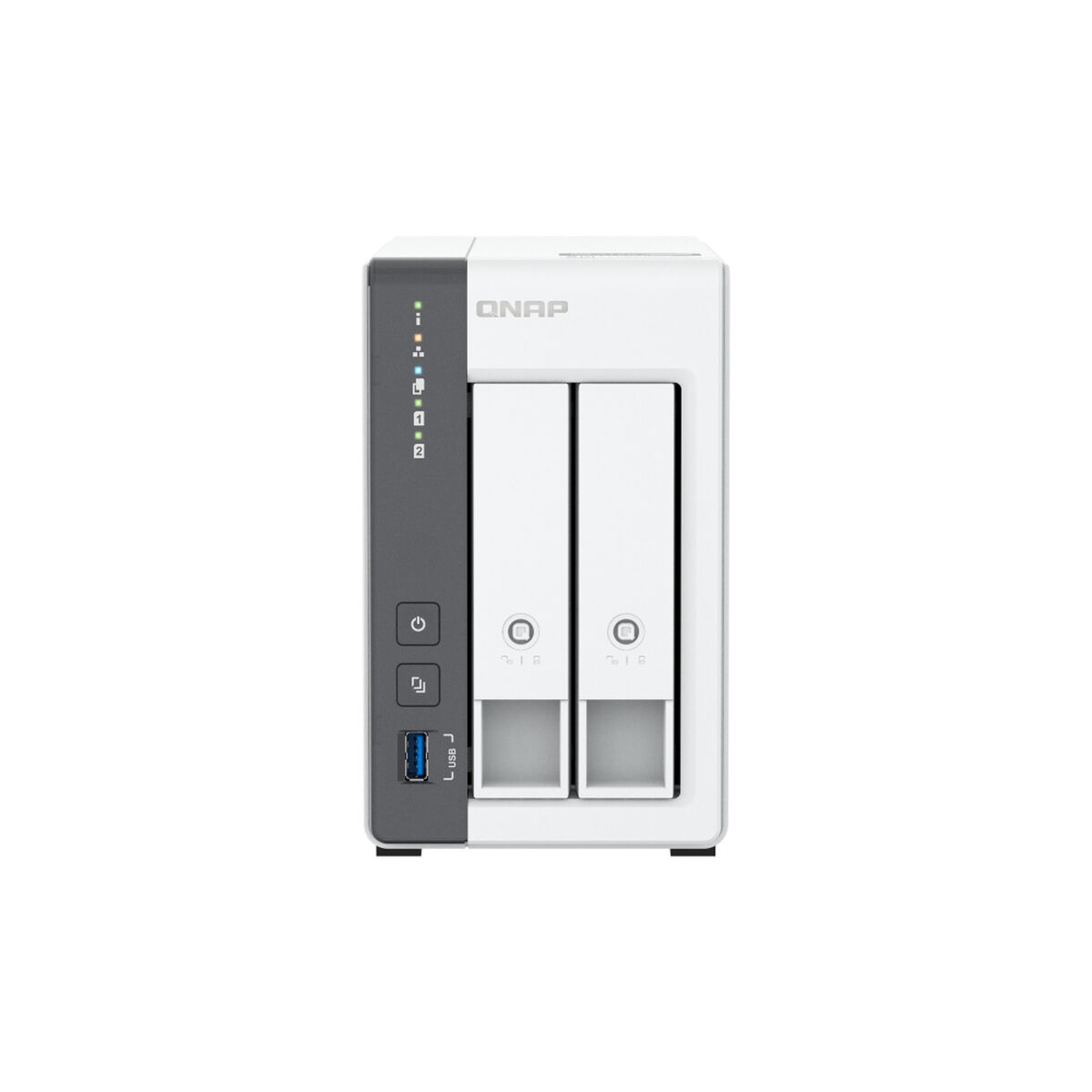 Netwerkopslag NAS Qnap TS-216G Wit Zwart ARM Cortex-A55