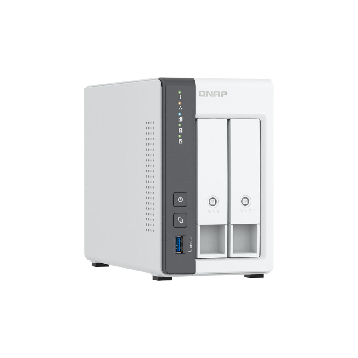Netwerkopslag NAS Qnap TS-216G Wit Zwart ARM Cortex-A55