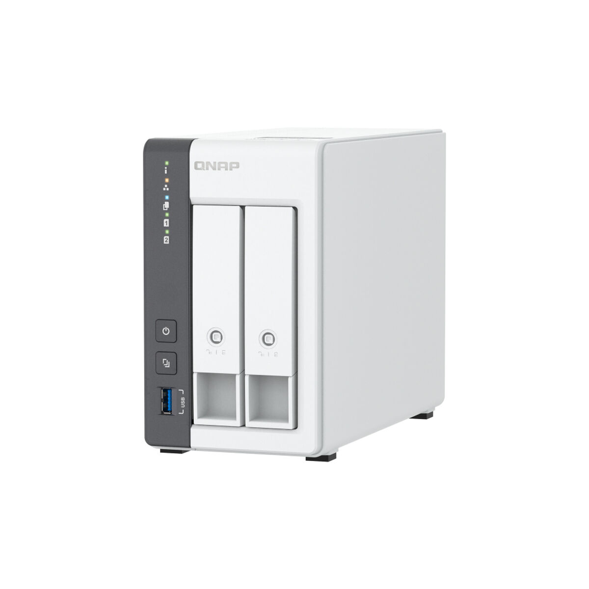 Netwerkopslag NAS Qnap TS-216G Wit Zwart ARM Cortex-A55