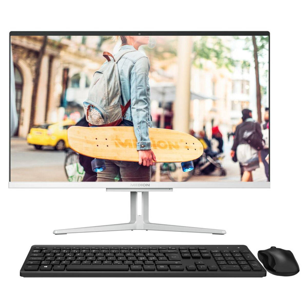 Afbeeldingen van All in One Medion 30036200 23,8" Intel Celeron Intel Celeron 6305 4 GB RAM 128 GB SSD