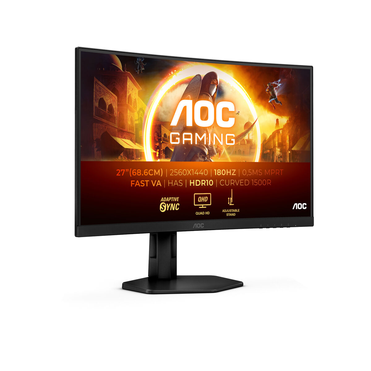 Picture of Gaming Monitor AOC CQ27G4X Quad HD 27" 180 Hz