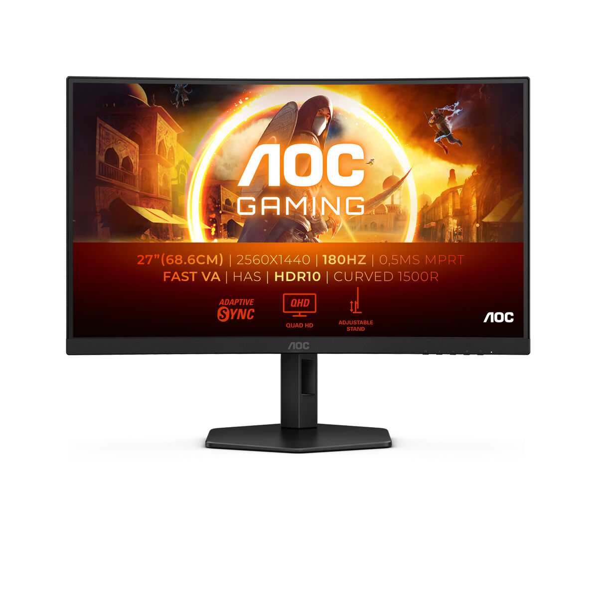 Picture of Gaming Monitor AOC CQ27G4X Quad HD 27" 180 Hz