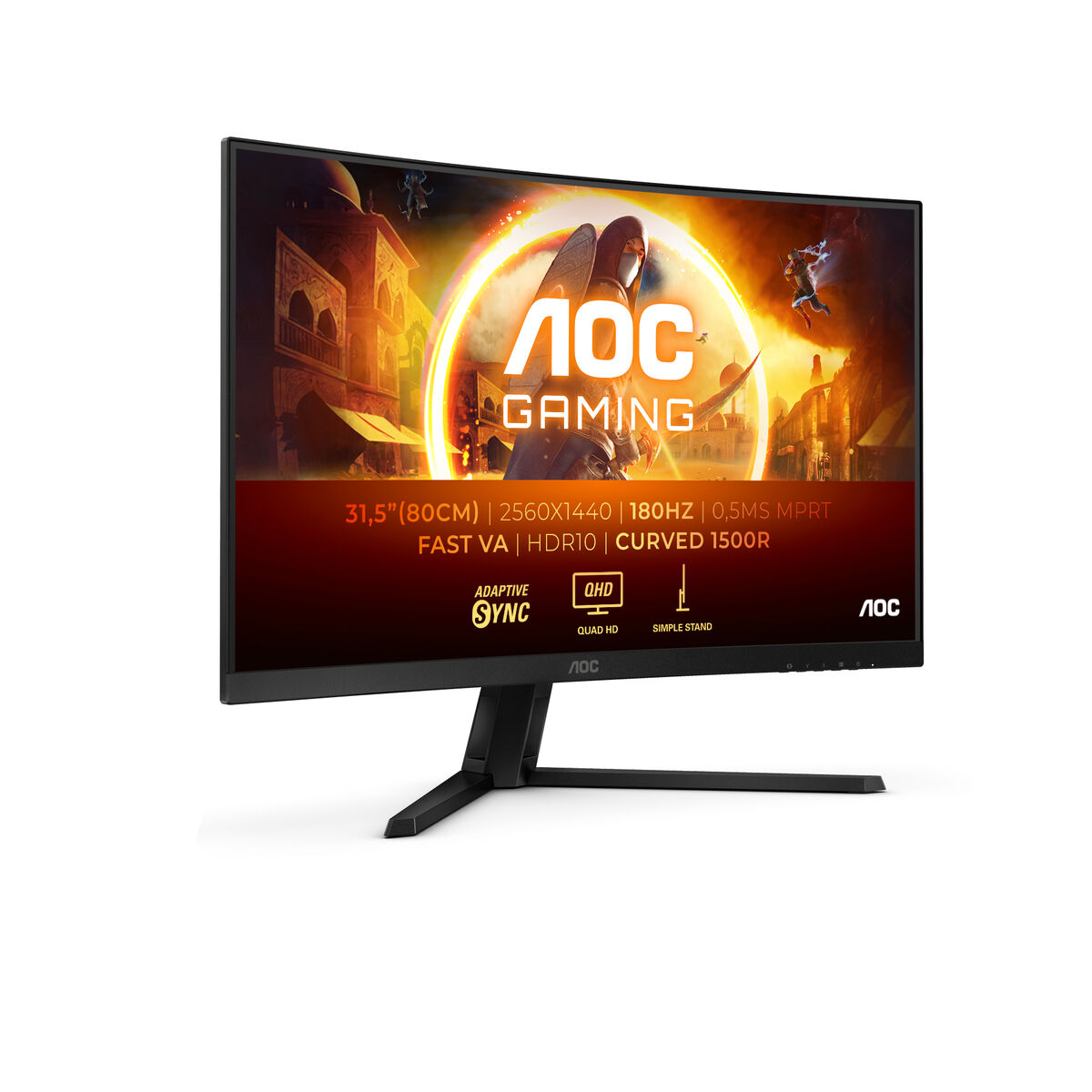 Bild von Gaming Monitor AOC CQ32G4VE Quad HD 32"