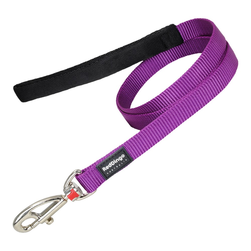 Dog Lead Red Dingo Purple (2.5 x 120 cm)